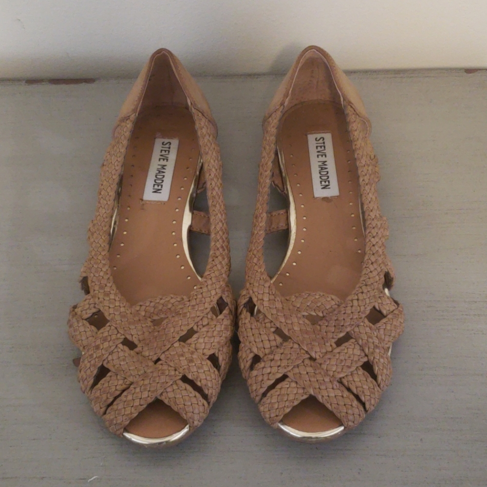 Peep Toe Flats